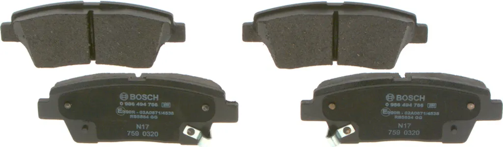 Plaquettes de frein BOSCH pour Genesis DH idéales sur autoroute