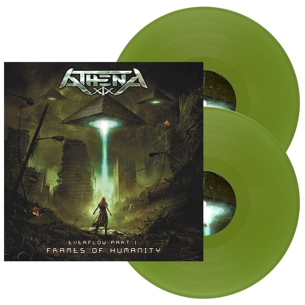 ATHENA XIX - Everflow Part 1: Frames Of Humanity - SYNCHRO GREEN VINYL