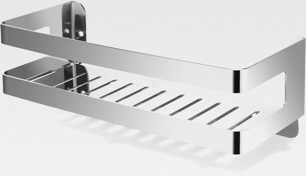 Duschregal,Badregale aus Edelstahl SUS304,Wand-Organizer für Bad und Küche,Duschkorb 30 cm,Chrom