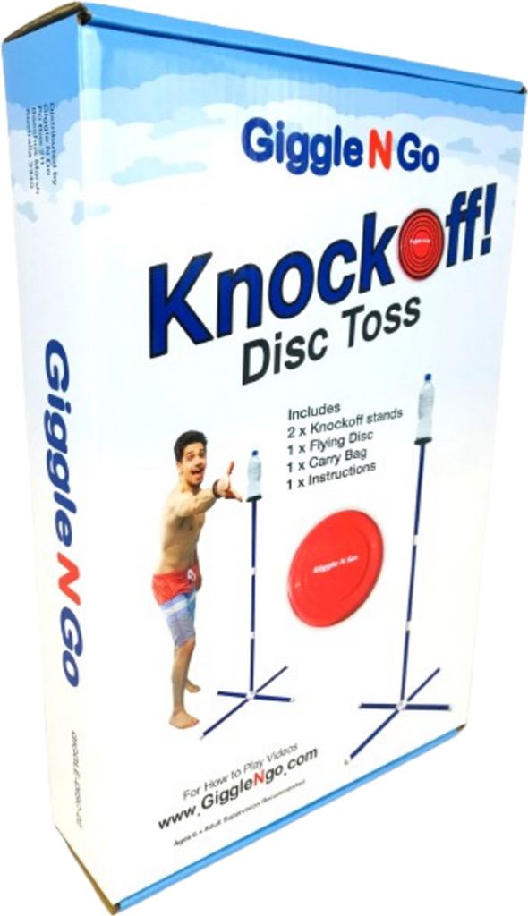 Giggle N Go Knock off Frisbee höhe bis zu 129 cm Produktbild 