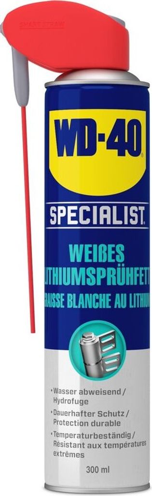 WD-40 Specialist Weißes Lithiumsprühfett 300ml Produktbild 