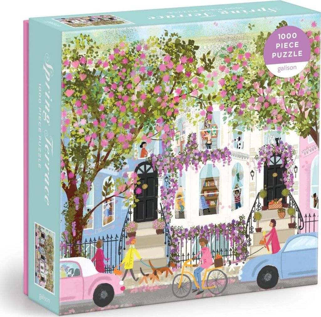 Galison Puzzle Jarní terasa Joy Laforme 1000 dielikov Obrázok produktu 