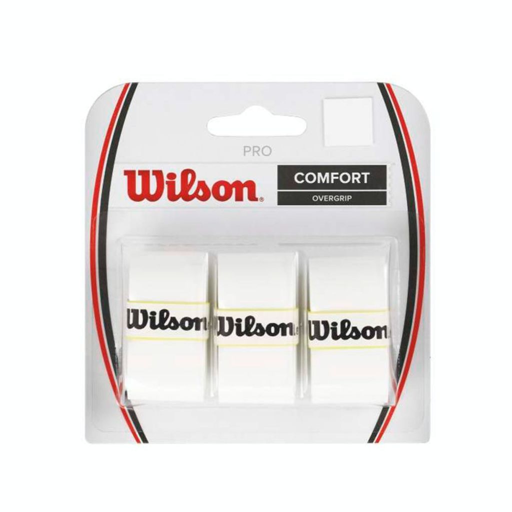 Wilson Tennis Pro Overgripband VPE 12 Stück weiß