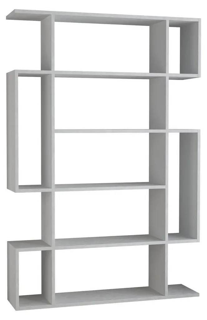 Grande Bibliothèque de Salon MITO 161 cm - Étagère de Rangement Design
