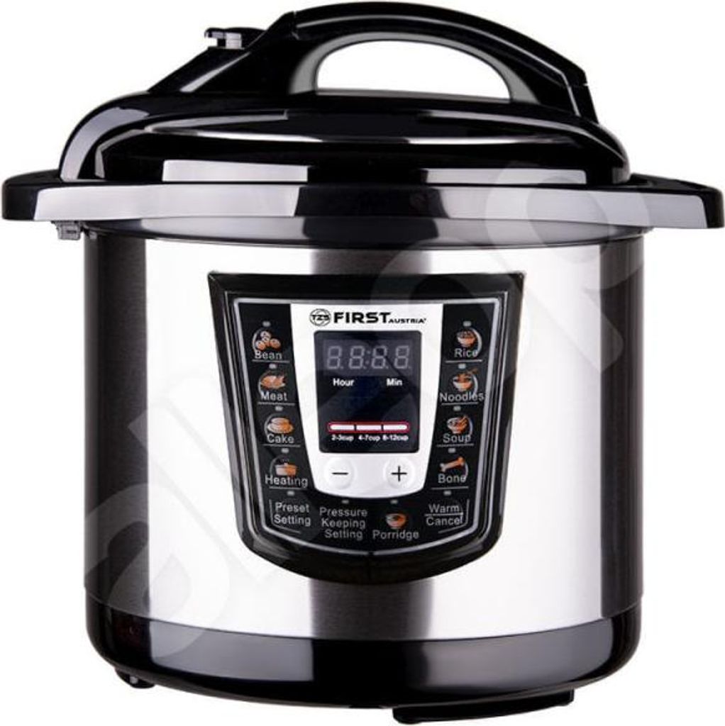 TZS First Austria FA-5130, 6 l, Czarny, Stal nierdzewna, Zdjęcie produktu 