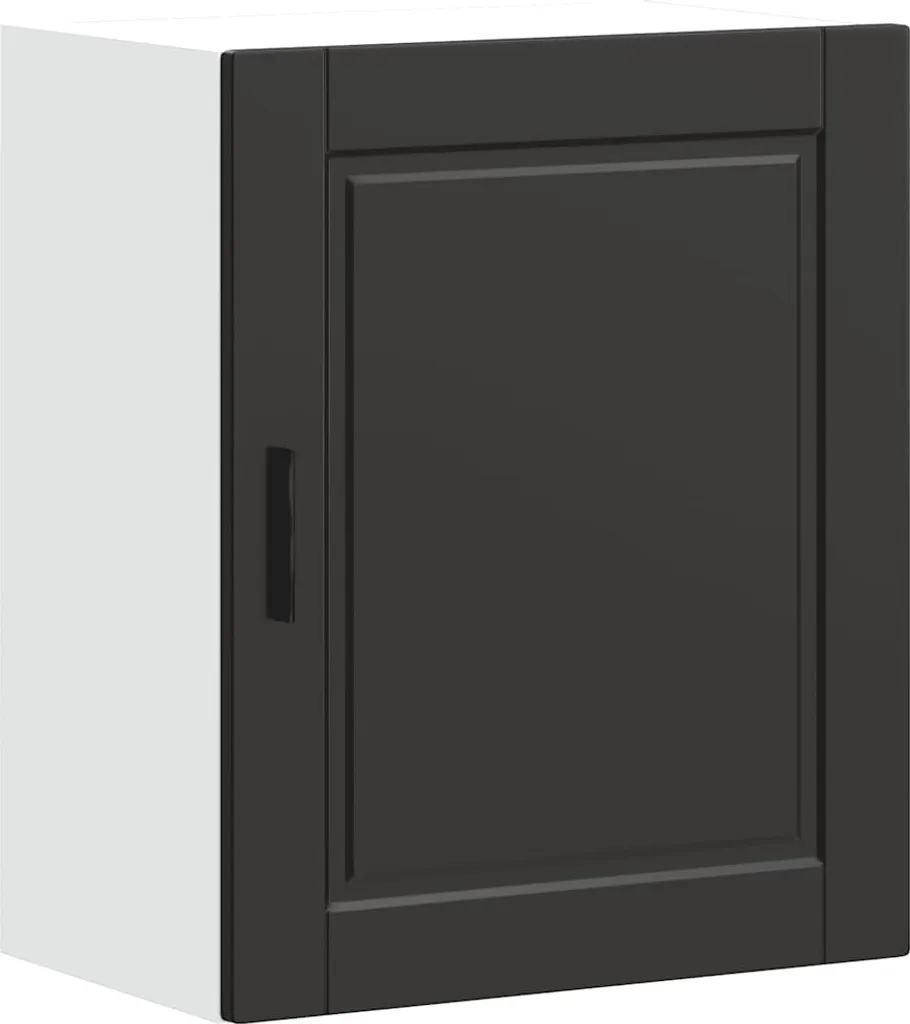 Pensile Cucina SYFAX™ Porto Nero - Il Mobile in Legno che Resiste