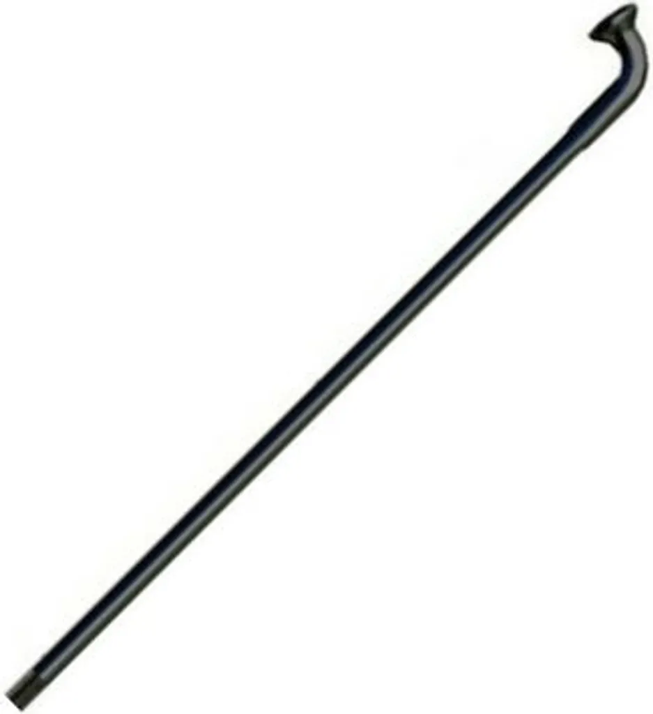 Rayons 296-14 en acier inox noir Ø2,00 mm pour montage de roue vélo