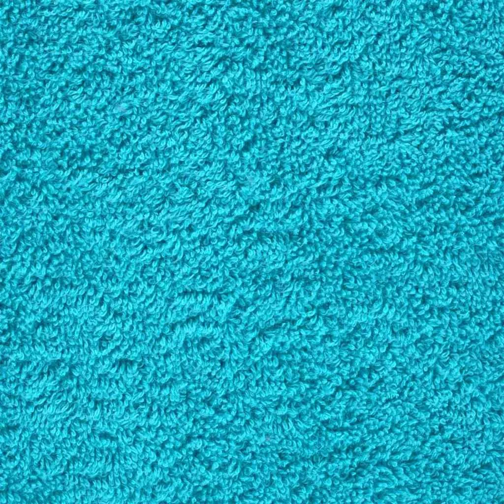 Asciugamani vidaXL 4 Pezzi Cotone Turchese | Morbidezza Premium Bagno - 4