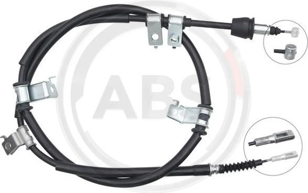 Câble de frein à main A.B.S. K18550 pour i30 et Elantra OE 597602H300