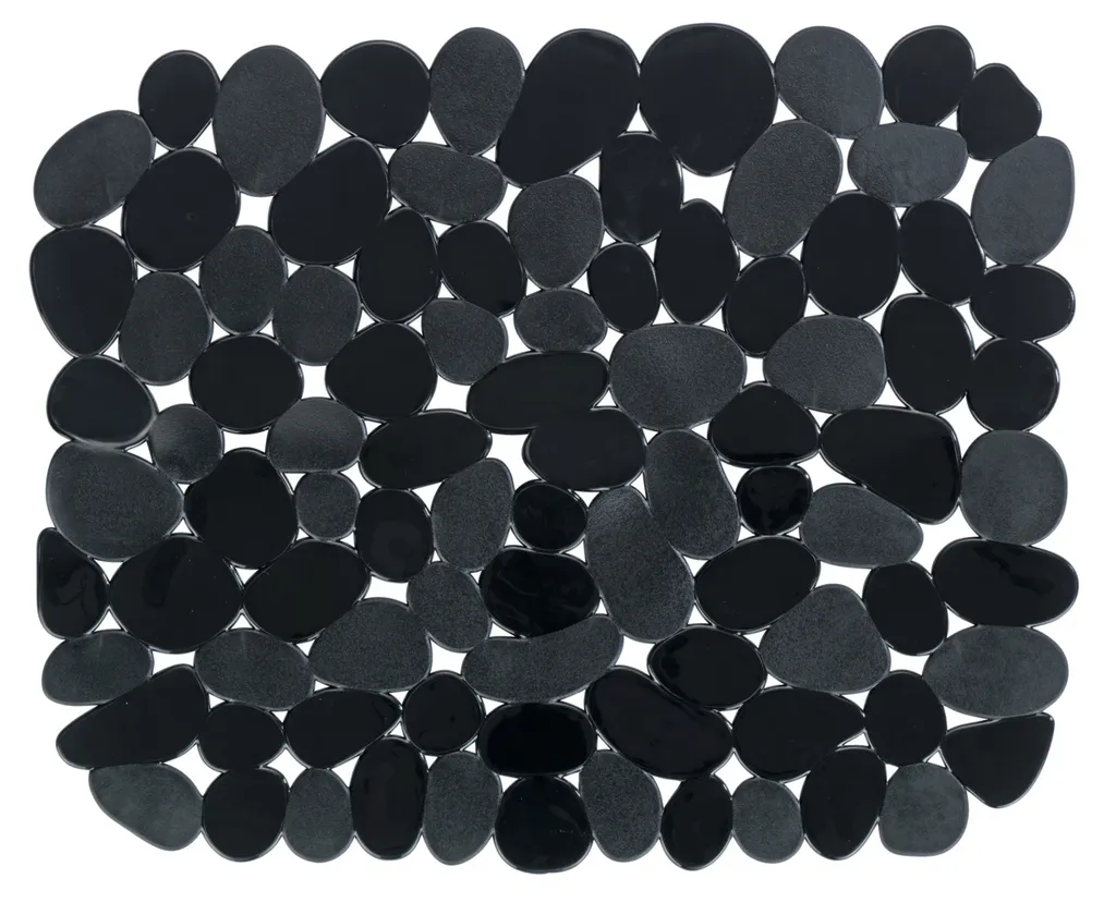 Garniture d'évier Stone Noir 90mm - Kit de vidage manuel pour cuisine chic
