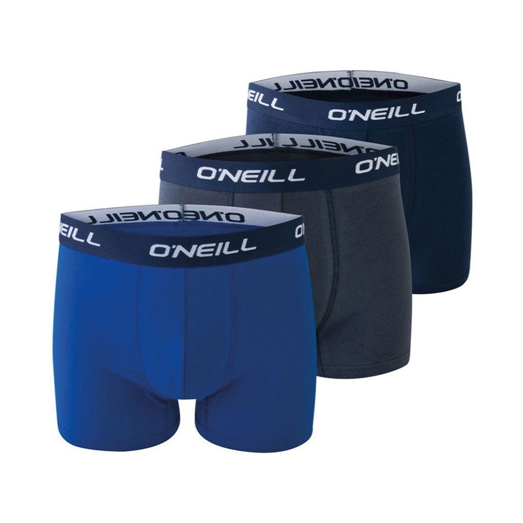 O'Neill 3er-Pack O'Neill Herren Boxershorts Navy & Kobaltfarben 900003 Größe XXL