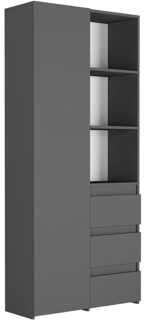 Regál kancelářský 80 cm 1 dveře 3 zásuvky FRAMIRE B-80-S3 Obrázek produktu 