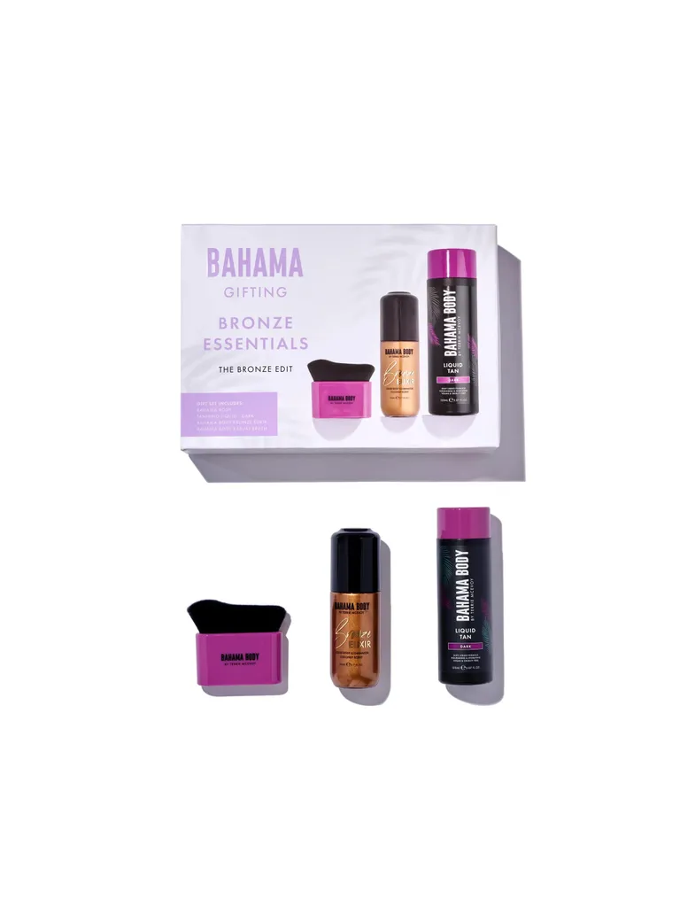 Coffret cadeau Bronzed Essentials 2 pièces vegan pour un teint hâlé