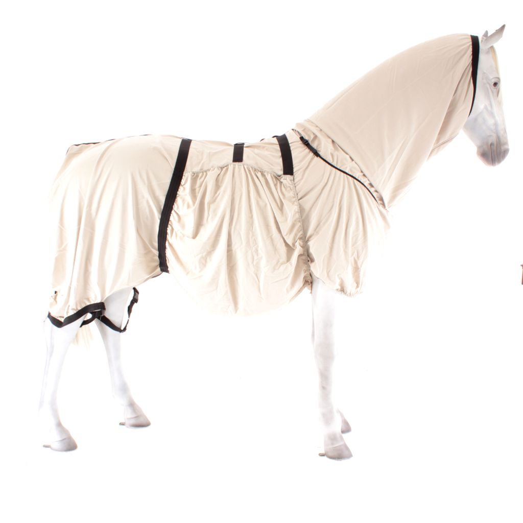 Boett Ekzemerdecke Sweet Itch - grey/beige (Größe 140 - 170)