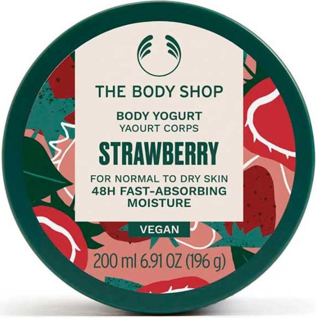 The Body Shop Erdbeer-Körperjoghurt 200ml Produktbild 
