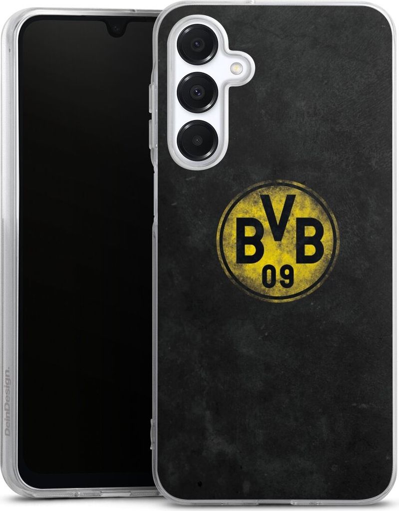 DeinDesign Handyhülle für Samsung Galaxy A16 5G Silikon Hülle Case Smartphone Schutzhülle BVB Borussia Dortmund Fanartikel