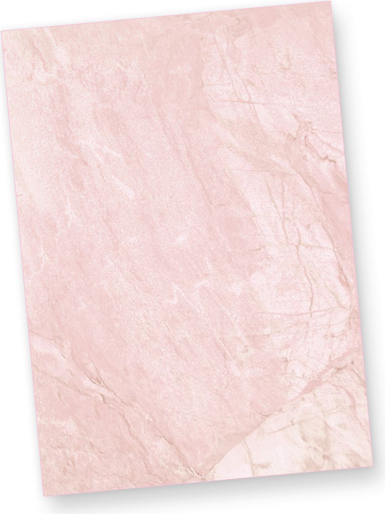 Strukturpapier Marmor Rot (250 Blatt) BEIDSEITIGES Strukturpapier, Briefbogen DIN A4 fein marmoriert für Briefe, Urkunden, Speisekarten