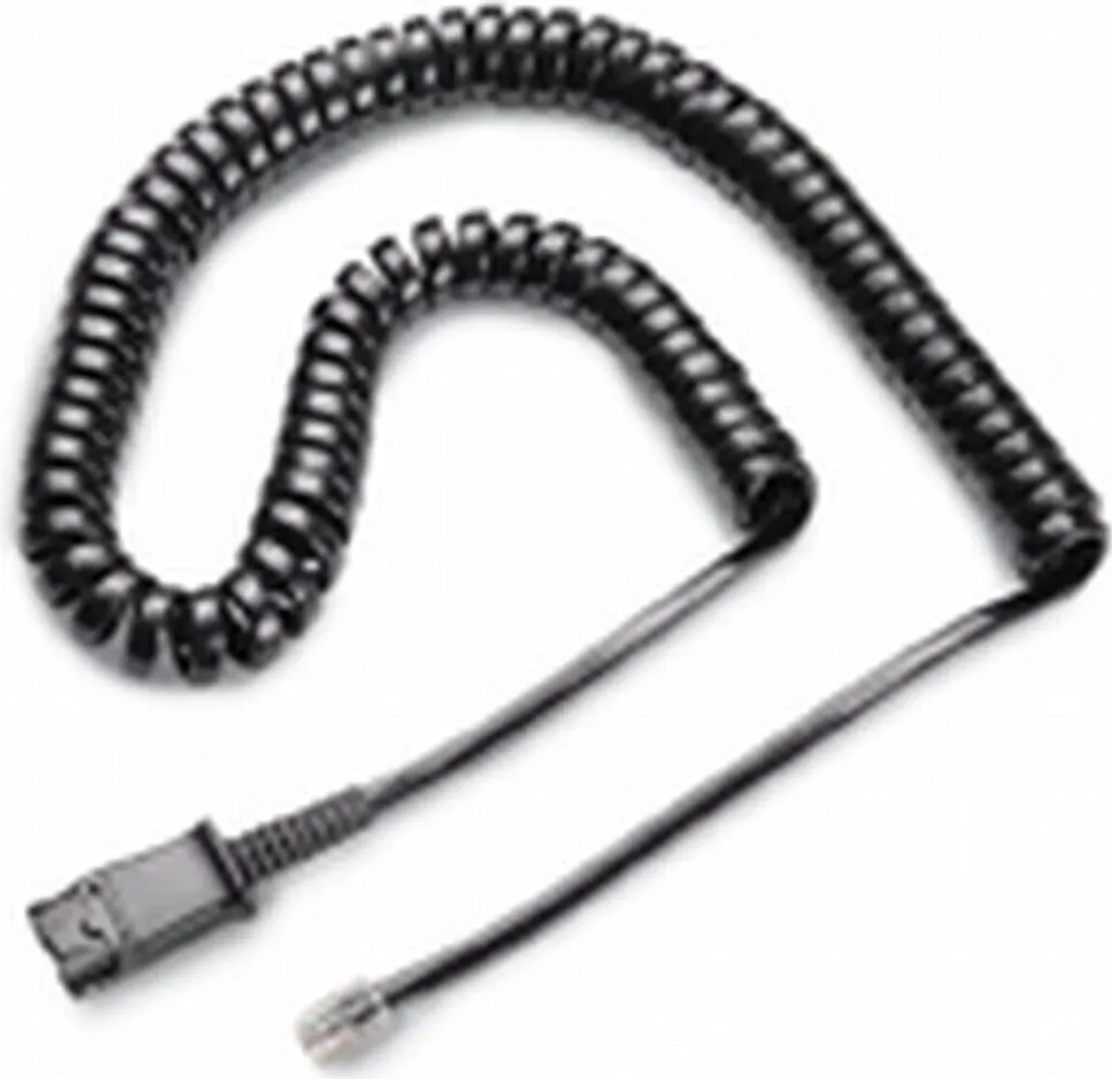 Cordon adaptateur Poly U10P A22 QD pour casque téléphonique série H