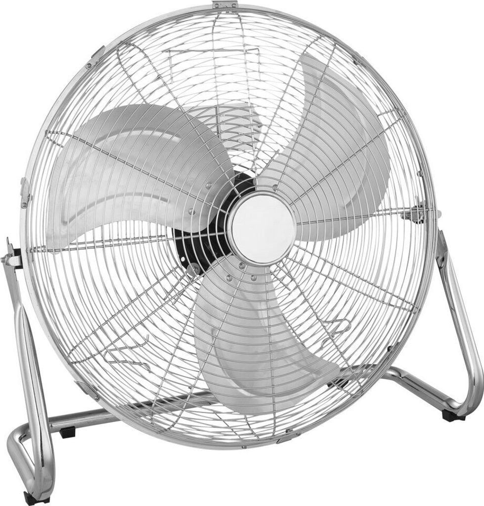 Standventilator, Schalter, silber, verstellbar, H 43,5cm