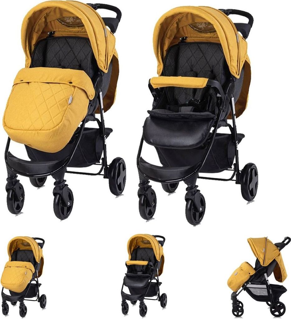 Lorelli Kinderwagen Buggy Olivia, Zubehörbox, Fußabdeckung, Produktbild 