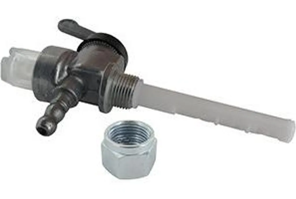 Robinet d'essence avec filtre pour Jlo - Filetage M12x100 gauche métal