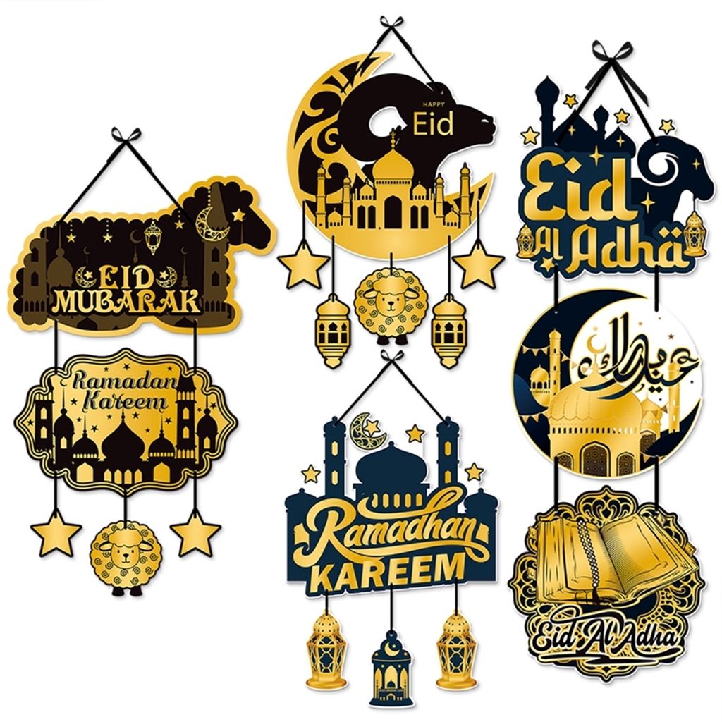 24/48pcs EID Mubarak Decor Adesivi Ramadan Decorazione Eid al-fr Islam Musulmano Festival di Favore Regali di Etichette HAJJ Ramadan Kareem  15