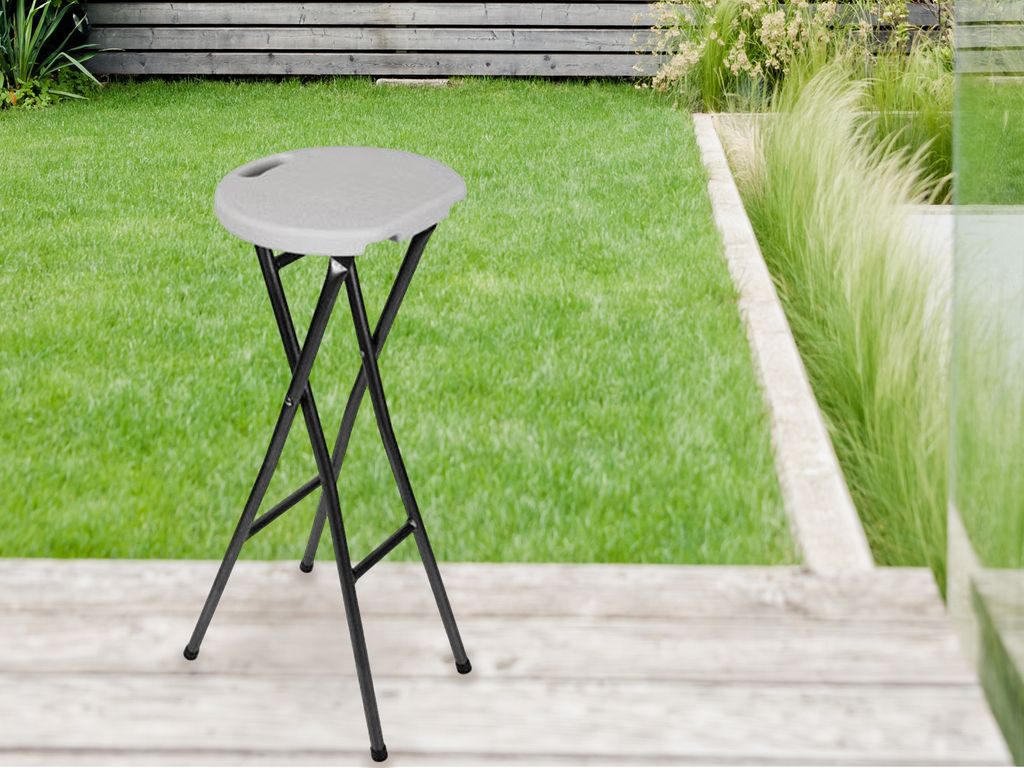 Toolland Barstuhl Höhe 80cm, wetterfest, klappbar, Bar Produktbild 