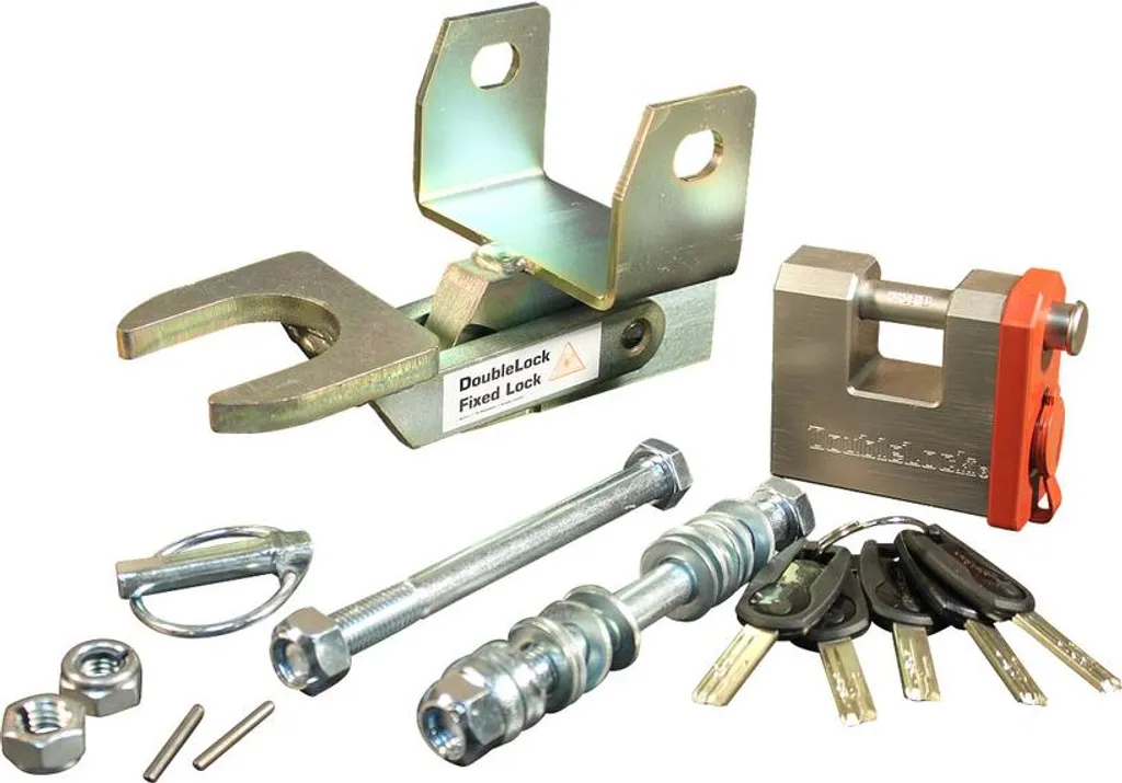 Antivol remorque fixe SCM EM350 avec système de double verrouillage