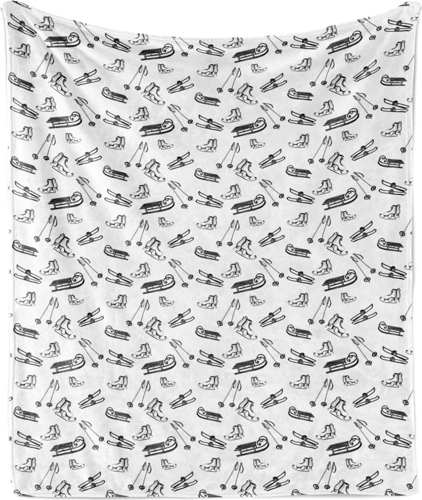 Plaid Pile ABAKUHAUS Sport Invernali 175x230 cm - Coperta Malva Soft