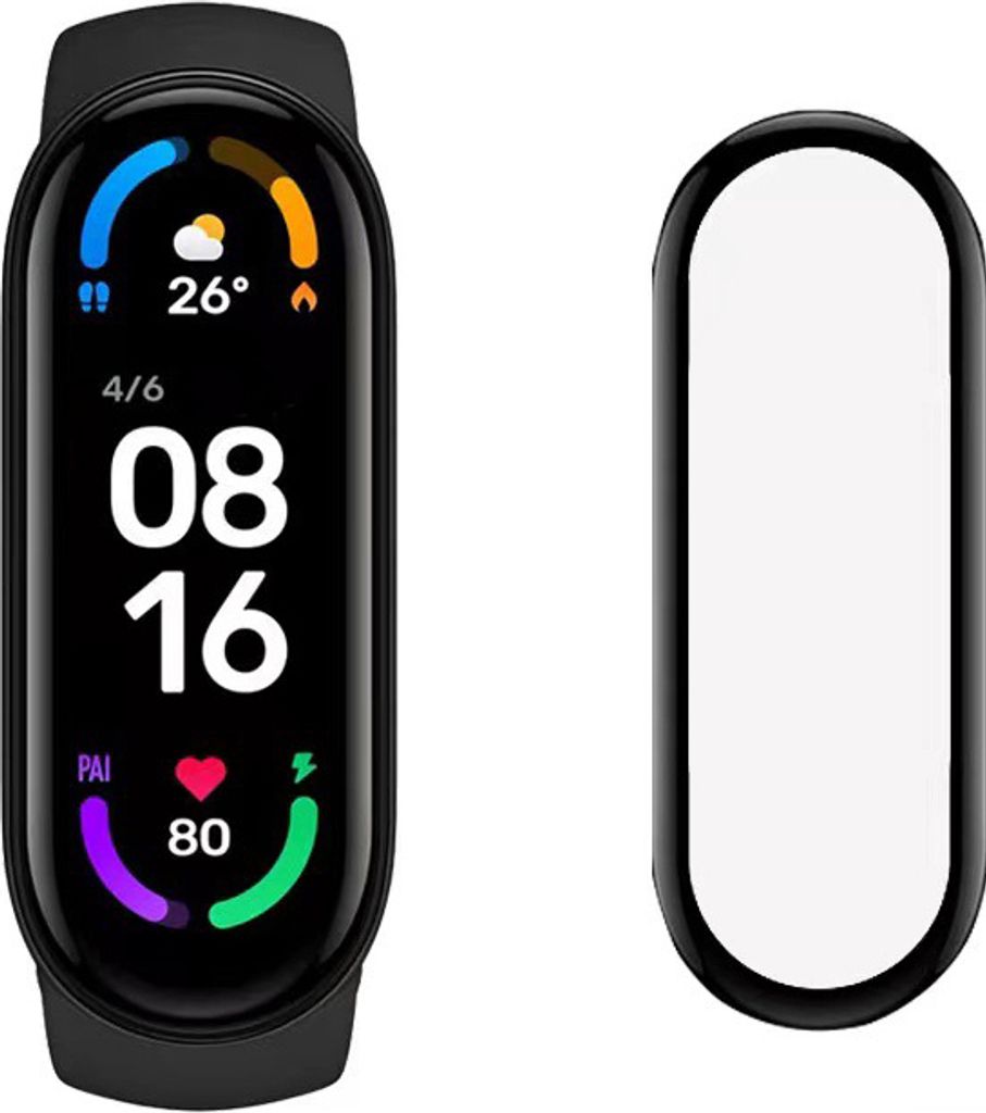 INF Premium-Uhrenschutz für Xiaomi Band 6/NFC (2er-Pack)