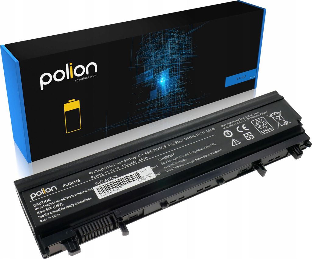 Original POLION Akku für DELL Latitude E5440 E5540
