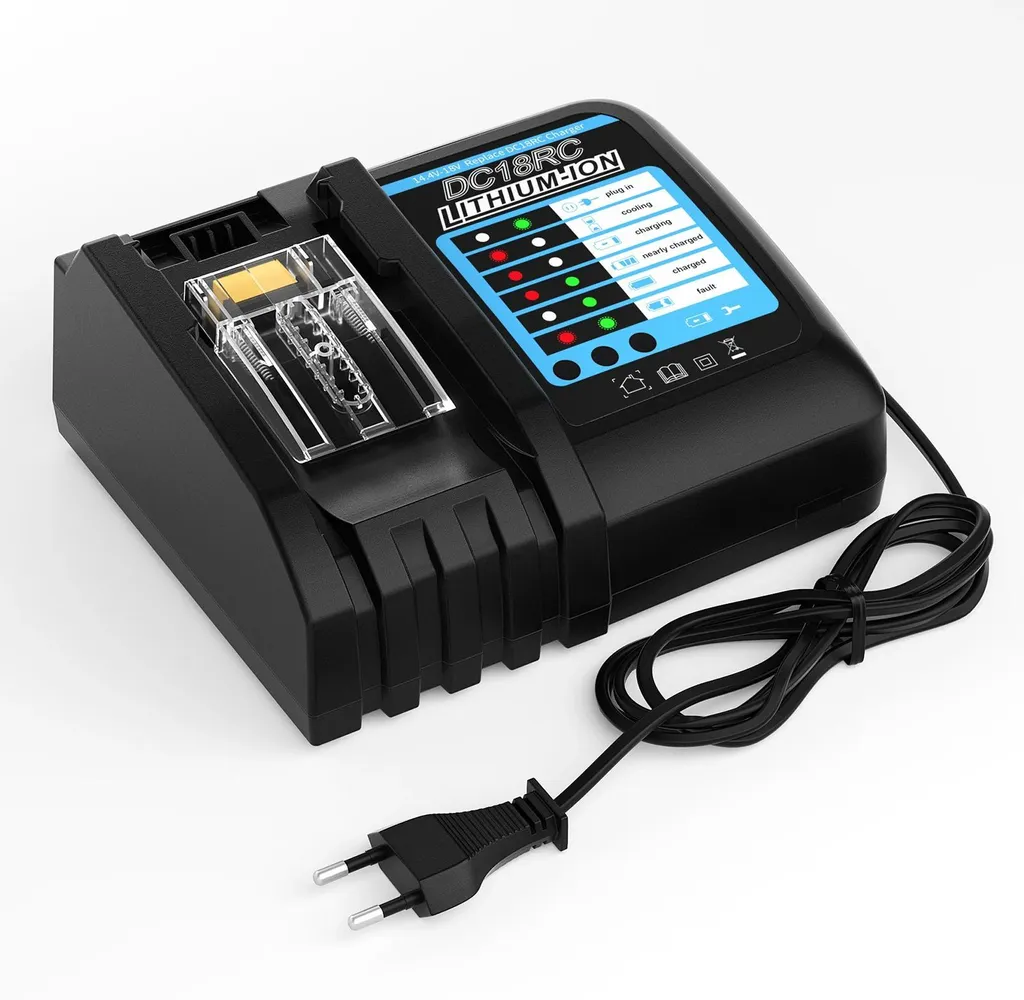Chargeur DC18RC Rapide - Solution pour Batterie 18V Vide - 4A Beige
