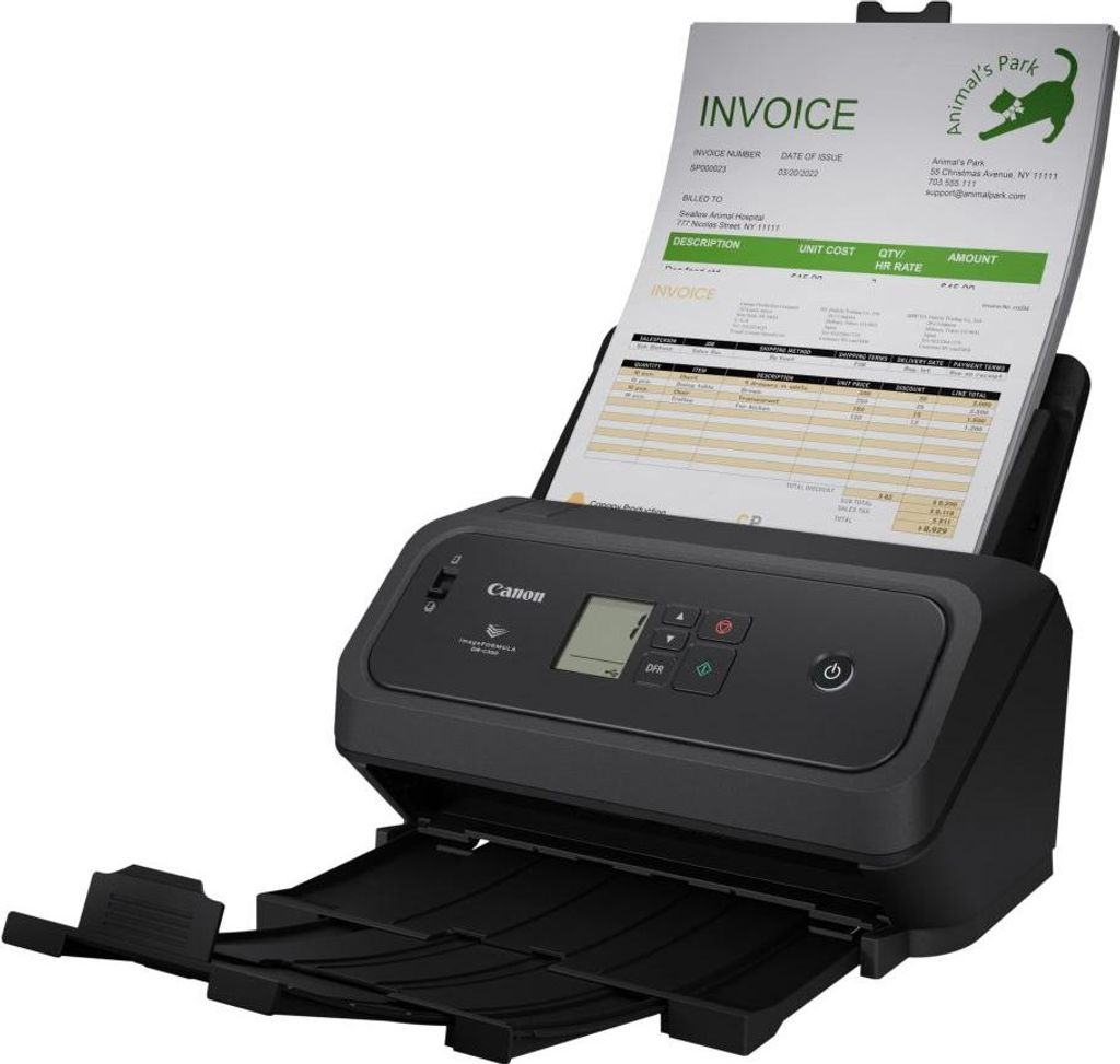 Canon DR-C340 A4 Dokumentenscanner 40ppm/A4/100ADF/USB3.2/USB-C - Dokumentenscanner - A4