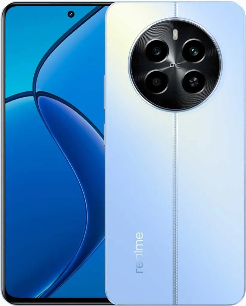 Smartphone Realme 12 8/256GB Skyline Blue - Mobile Android Performant - 10