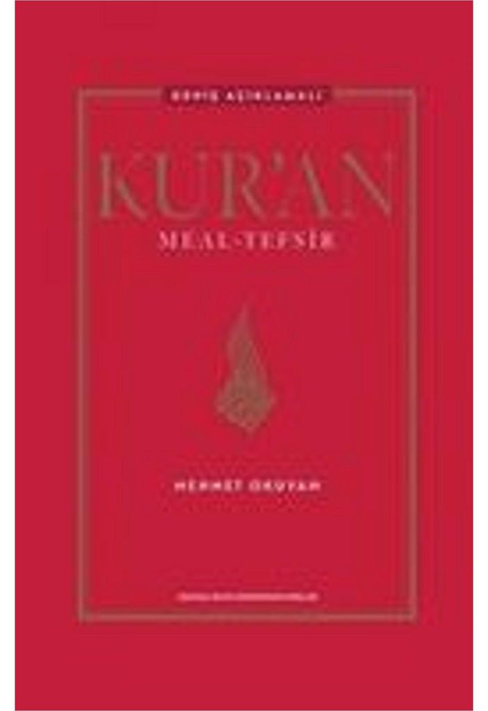 Kur'an Meal Tefsir (Genis Aciklamali, Hafiz Boy, Ciltli)