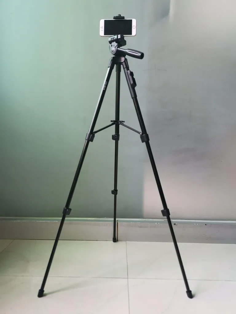 Trépied pour Vlogging et Streaming Mobile Support Ajustable 4-7 po