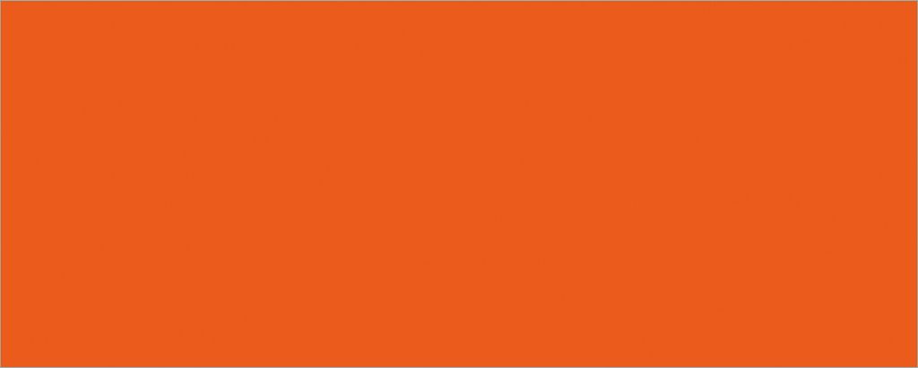 Wallario selbstklebendes Poster - Orange, Größe: 50 x 125 cm