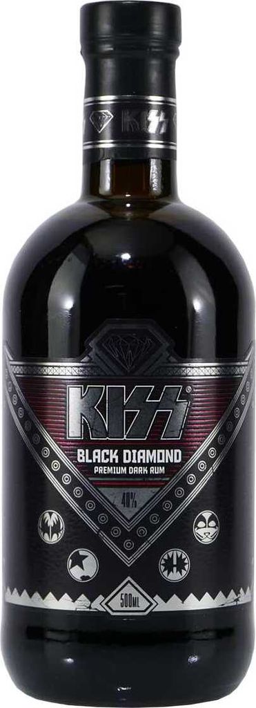 Kiss Black Diamond Rum 40% Vol. 0,5L Produktbild 