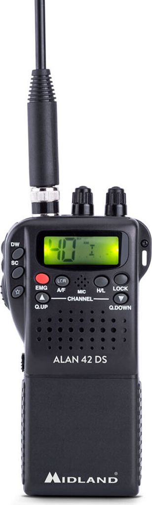 Ręczny radiotelefon CB Midland Alan 42 DS Zdjęcie produktu 