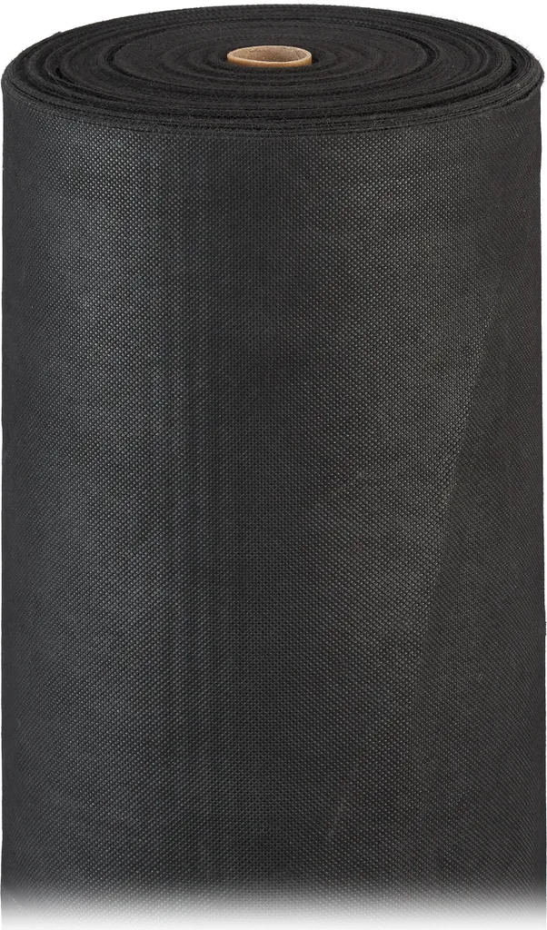 Toile de paillage 150g/m² non-tissé pour jardin et allées Relaxdays