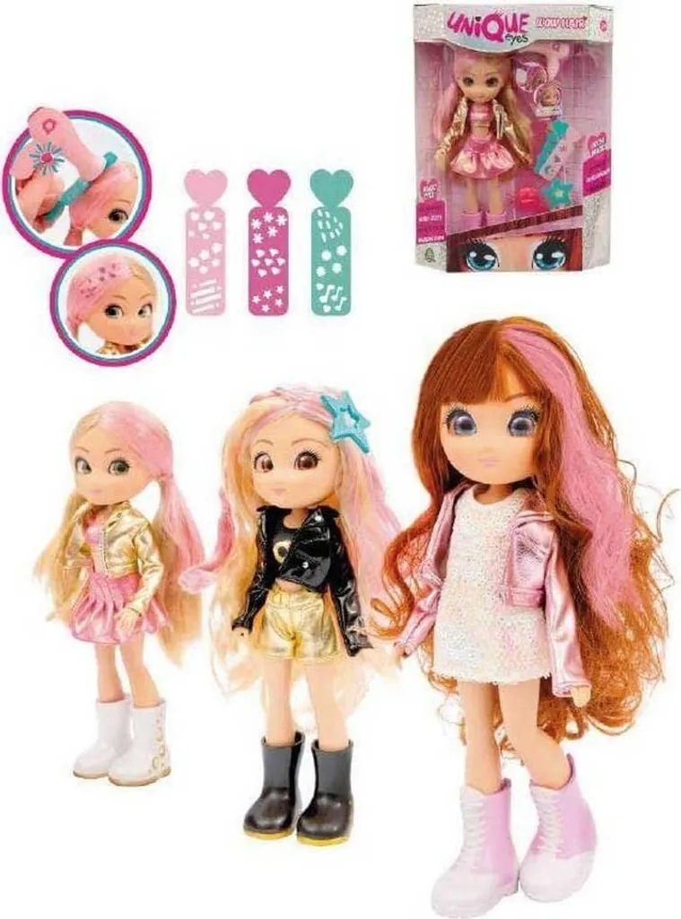 Giochi Preziosi Unique Eyes Wow Hair poupée mannequin de 25 cm