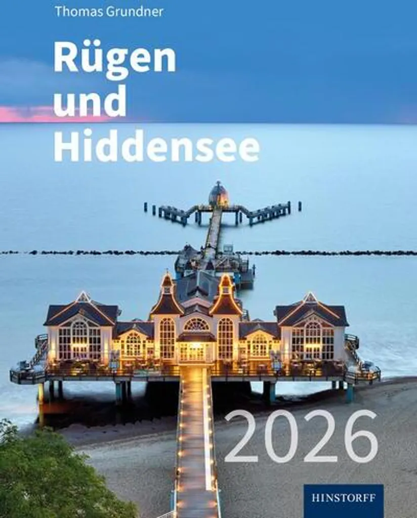 Calendrier 2026 Rügen et Hiddensee avec Photos HD et Papier Luxe 45cm