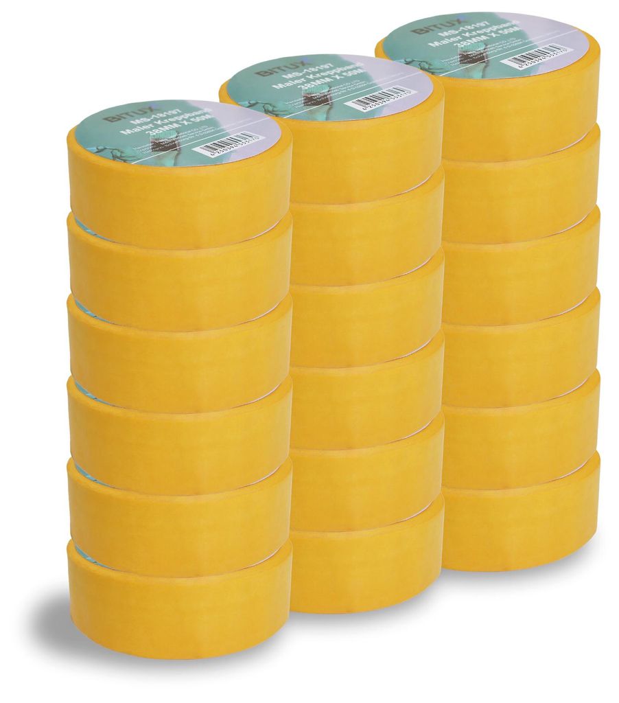 Bituxx 18x 50m Maler Kreppband 38 mm breit, MS-18422
