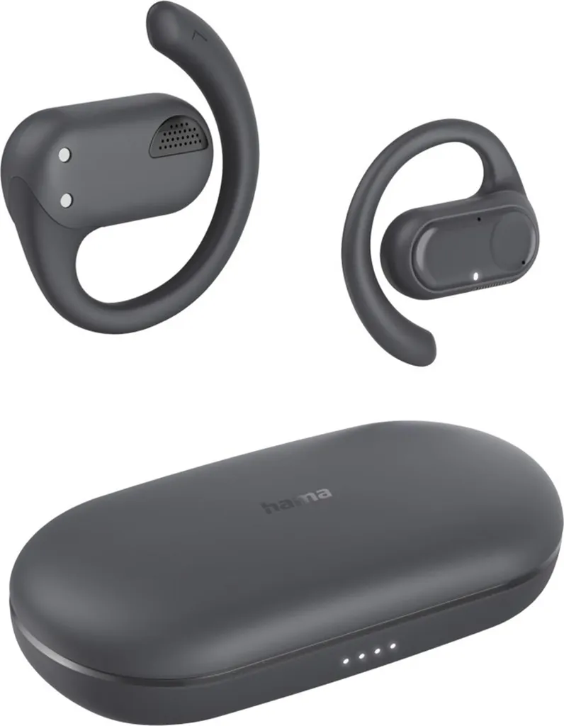Hama Bluetooth®-Kopfhörer Spirit Open, TWS Open Ears, Schwarz