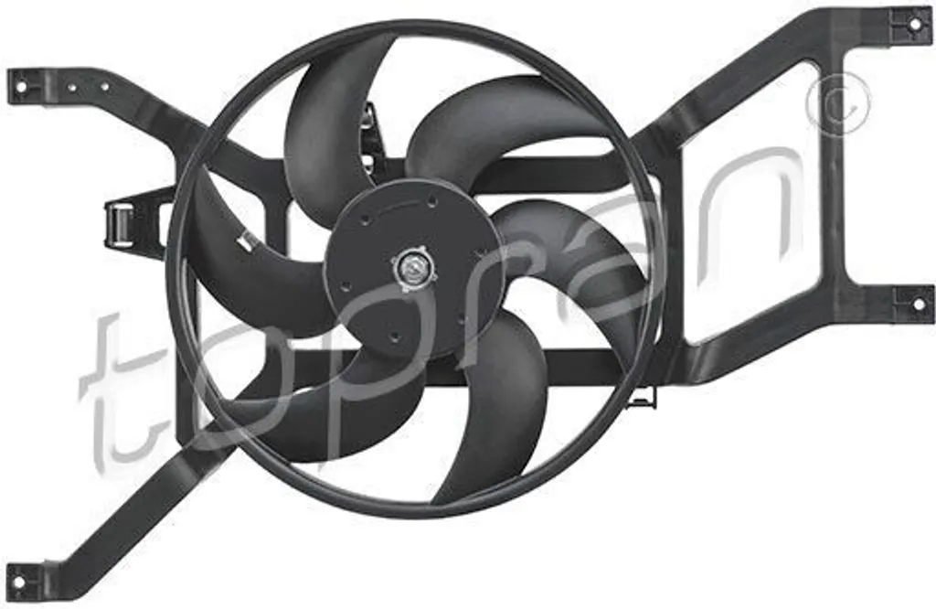 Ventilateur de radiateur pour entretien et réparation Dacia Sandero