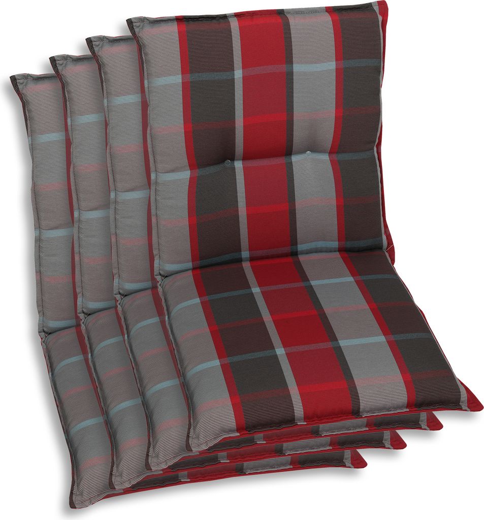 GO-DE Textil, Sesselauflage Niederlehner, 4er Set, Farbe: Produktbild 