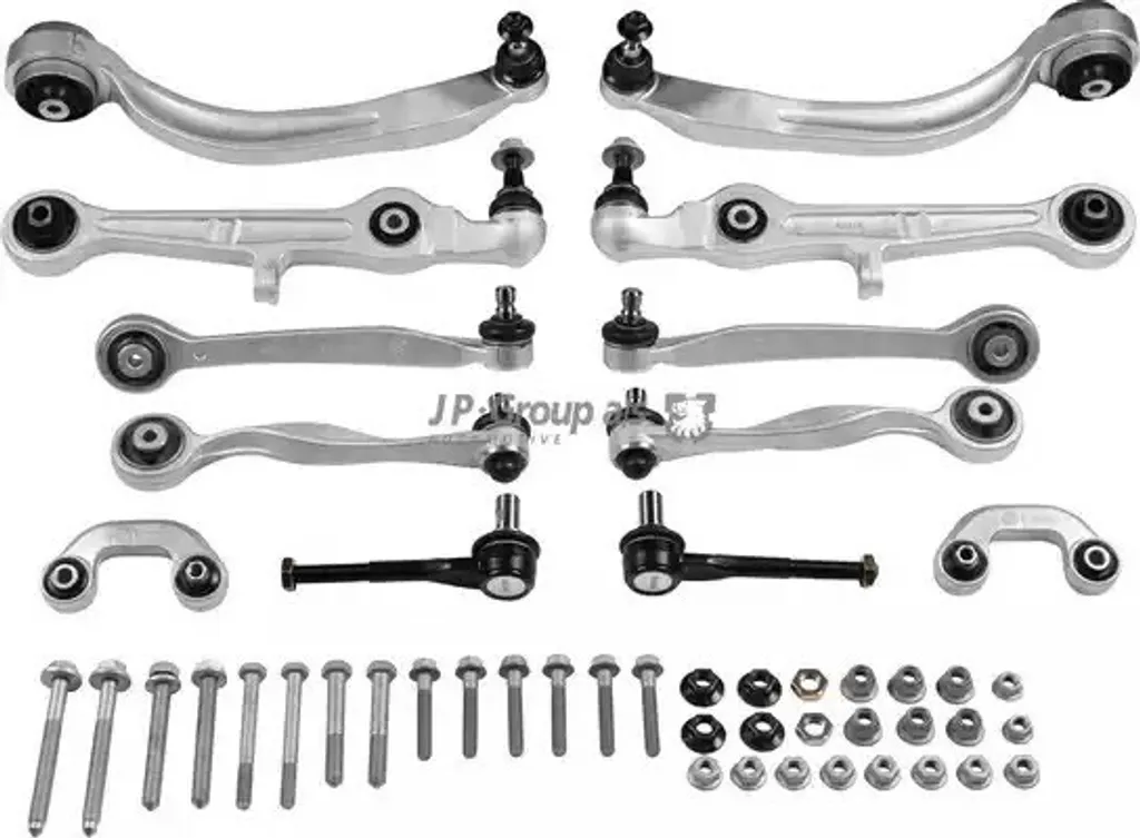 Bras de Suspension OE 8E0407151E JP GROUP - Kit Renforcé pour Audi A4