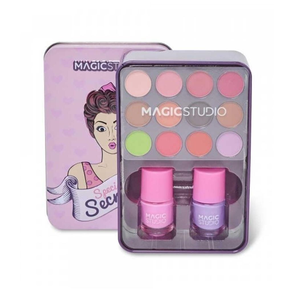 MAGIC STUDIO Pin Up Make-up-Set - Nagellacke und Lidschatten