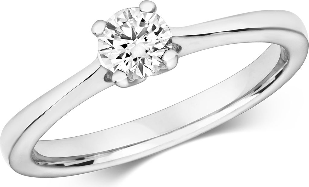 Funkelndes Feuer 9 Karat (375) Weißgold Damen - Diamant Produktbild 