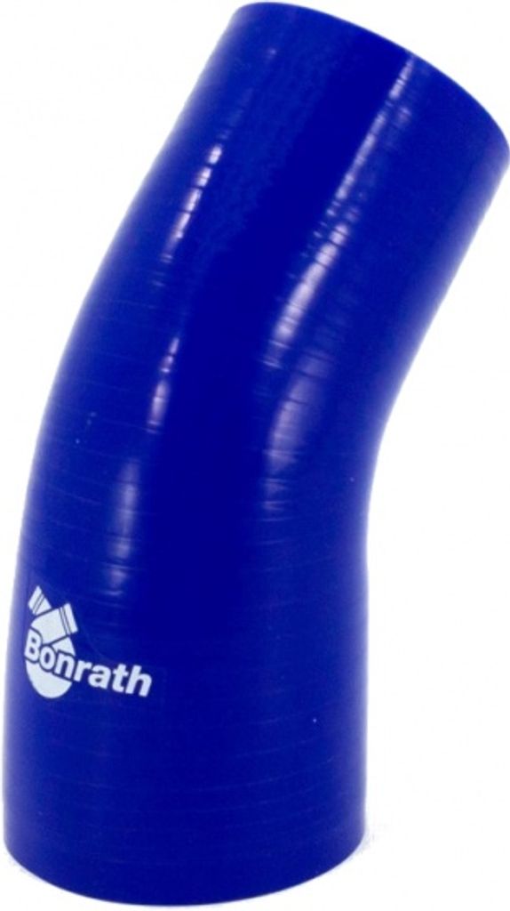Silikonschlauch Ø51 / 60 mm 50 mm 45 ° Blau